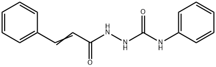 2-cinnamoyl-N-phenylhydrazinecarboxamide Structure