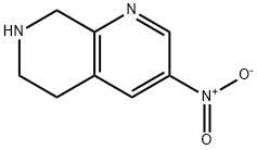 3-NITRO-5,6,7,8-TETRAHYDRO-1,7-NAPHTHYRIDINE Structure