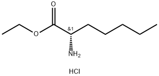 S-2-amino-Heptanoic acid ethyl ester hydrochloride 구조식 이미지