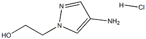 2-(4-Amino-1H-pyrazol-1-yl)ethanol Hydrochloride 구조식 이미지