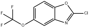 BENZOXAZOLE, 2-CHLORO-5-(TRIFLUOROMETHOXY)- Structure