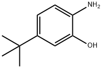 Phenol, 2-amino-5-(1,1-dimethylethyl)- Structure