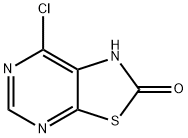 7-Chloro-thiazolo[5,4-d]pyrimidin-2-ol Structure