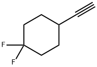 4-ethynyl-1,1-difluorocyclohexane Structure