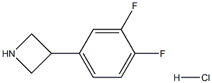 3-(3,4-DIFLUOROPHENYL)AZETIDINE HCL Structure