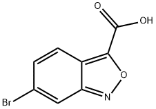 6-bromo-2,1-benzisoxazole-3-carboxylic acid 구조식 이미지