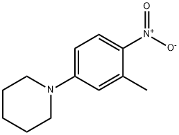 1-(3-methyl-4-nitrophenyl)piperidine Structure