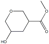 methyl 5-hydroxyoxane-3-carboxylate Structure