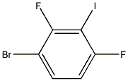 1-bromo-2,4-difluoro-3-iodobenzene Structure