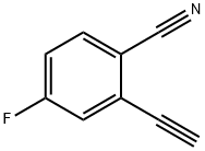 2-ethynyl-4-fluorobenzonitrile Structure