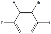 3-bromo-1,2-difluoro-4-iodobenzene Structure