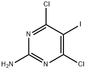 4,6-Dichloro-5-iodopyrimidin-2-amine Structure