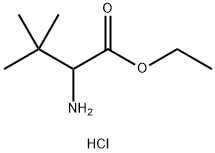 DL-tert-Leucine ethyl ester hydrochloride Structure