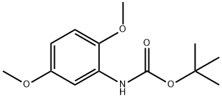 tert-butyl (2,5-dimethoxyphenyl)carbamate 구조식 이미지