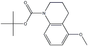 tert-Butyl 5-methoxy-3,4-dihydroquinoline-1(2H)-carboxylate Structure