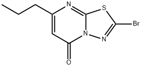 2-bromo-7-propyl-[1,3,4]thiadiazolo[3,2-a]pyrimidin-5-one Structure