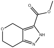 Methyl 1,4,6,7-tetrahydropyrano[4,3-c]pyrazole-3-carboxylate Structure