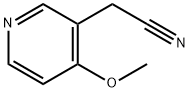 (4-methoxypyridin-3-yl)acetonitrile 구조식 이미지