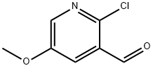 2-Chloro-5-methoxy-pyridine-3-carbaldehyde Structure
