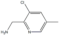 (3-chloro-5-methylpyridin-2-yl)methanamine 구조식 이미지