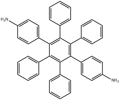 2',3',5',6'-Tetraphenyl-[1,1':4',1''-terphenyl]-4,4''-diamine Structure