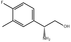 (2R)-2-AMINO-2-(4-FLUORO-3-METHYLPHENYL)ETHAN-1-OL Structure