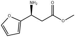 (S)-3-Amino-3-furan-2-yl-propionic acid methyl ester Structure