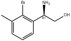 (2R)-2-AMINO-2-(2-BROMO-3-METHYLPHENYL)ETHAN-1-OL 구조식 이미지