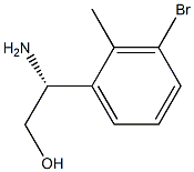 (2R)-2-AMINO-2-(3-BROMO-2-METHYLPHENYL)ETHAN-1-OL Structure