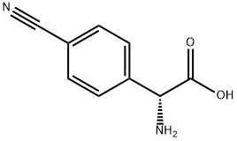 R-4-cyanophenylglycine Structure