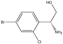 (2R)-2-AMINO-2-(4-BROMO-2-CHLOROPHENYL)ETHAN-1-OL Structure