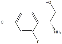 (2R)-2-AMINO-2-(4-CHLORO-2-FLUORO-PHENYL)ETHANOL Structure