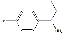 (1S)-1-(4-BROMOPHENYL)-2-METHYLPROPYLAMINE 구조식 이미지