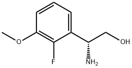 (2R)-2-AMINO-2-(2-FLUORO-3-METHOXY-PHENYL)ETHANOL 구조식 이미지