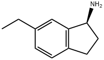 (1S)-6-ETHYL-2,3-DIHYDRO-1H-INDEN-1-AMINE 구조식 이미지