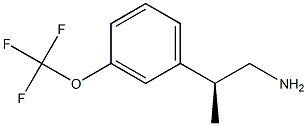 ((1S)-1-[3-(TRIFLUOROMETHOXY)PHENYL]ETHYL)METHYLAMINE Structure