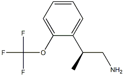 ((1S)-1-[2-(TRIFLUOROMETHOXY)PHENYL]ETHYL)METHYLAMINE Structure