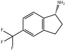 (1R)-5-(TRIFLUOROMETHYL)INDANYLAMINE Structure