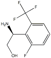 (2S)-2-AMINO-2-[6-FLUORO-2-(TRIFLUOROMETHYL)PHENYL]ETHAN-1-OL 구조식 이미지