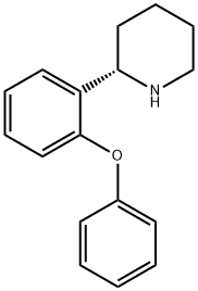 (S)-2-(2-phenoxyphenyl)piperidine Structure