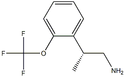 ((1R)-1-[2-(TRIFLUOROMETHOXY)PHENYL]ETHYL)METHYLAMINE Structure