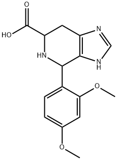 4-(2,4-dimethoxyphenyl)-3H,4H,5H,6H,7H-imidazo[4,5-c]pyridine-6-carboxylic acid Structure