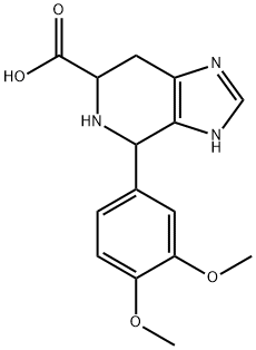 4-(3,4-dimethoxyphenyl)-3H,4H,5H,6H,7H-imidazo[4,5-c]pyridine-6-carboxylic acid Structure