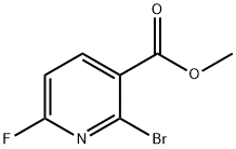 methyl 2-bromo-6-fluoronicotinate Structure