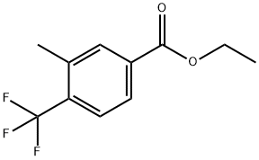 ethyl 3-methyl-4-trifluoromethylbenzoate Structure