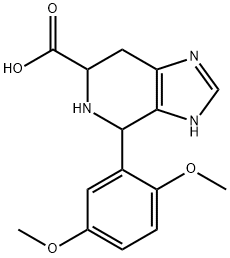 4-(2,5-dimethoxyphenyl)-3H,4H,5H,6H,7H-imidazo[4,5-c]pyridine-6-carboxylic acid Structure