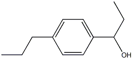 1-(4-propylphenyl)propan-1-ol Structure