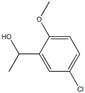 1-(5-chloro-2-methoxyphenyl)ethan-1-ol 구조식 이미지