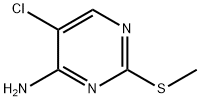 5-Chloro-2-methylsulfanyl-pyrimidin-4-ylamine 구조식 이미지