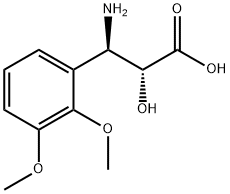 (2R,3R)-3-Amino-2-hydroxy-3-(2,3-dimethoxy-phenyl)-propionic     acid 구조식 이미지